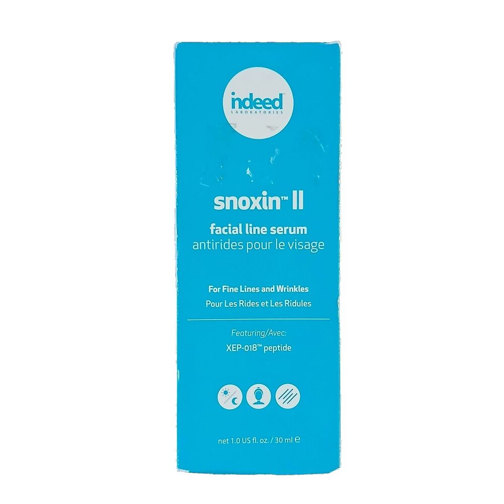 Indeed Labs Snoxin II Serum 30ml NEW Anti-Aging Peptide Firming Smoothing Beauty